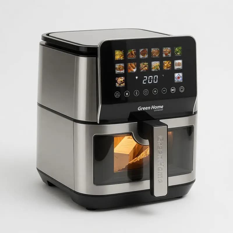 سرخ‌کن بدون روغن گرین هوم 12 لیتری مدل GH1770 + اشانتیون