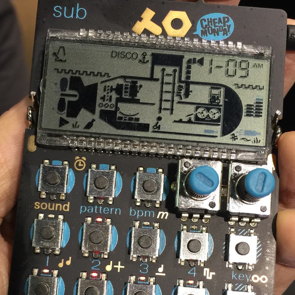 سینتی سایزر Teenage Engineering PO-14 sub — تصویر ۵