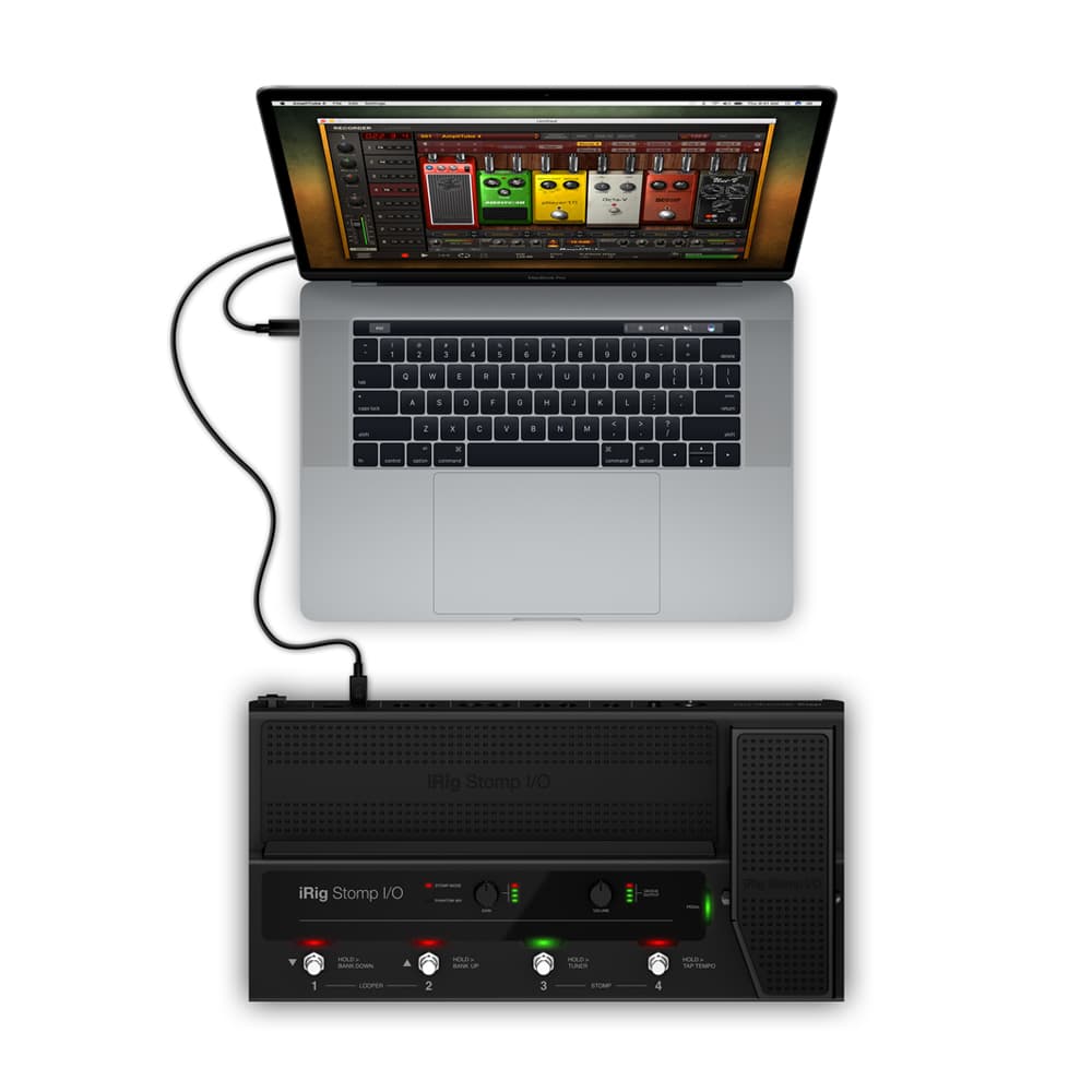 کارت صدا و پدال کنترلر iK Multimedia iRig STOMP I/O — تصویر ۸