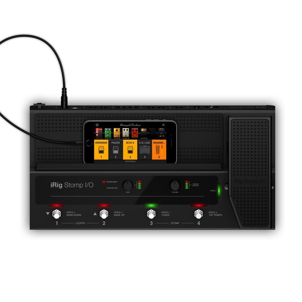 کارت صدا و پدال کنترلر iK Multimedia iRig STOMP I/O — تصویر ۶