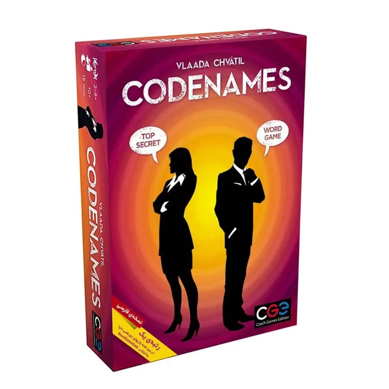 بازی فکری کدنیمز کلمات Codenames