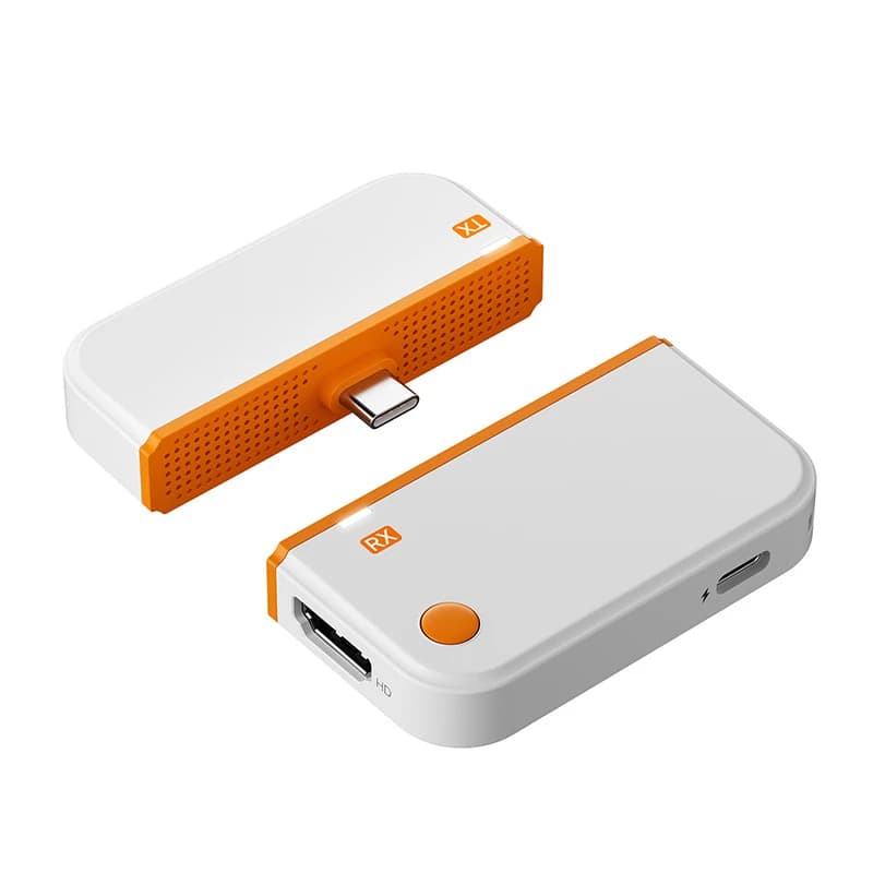 دانگل انتقال تصویر بی سیم CHD09-HD-TX-RX فرستنده و گیرنده Full HD — تصویر ۲