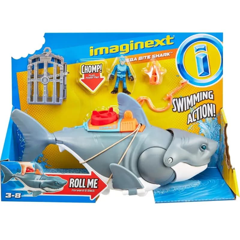 ست بازی کوسه متحرک Imaginext