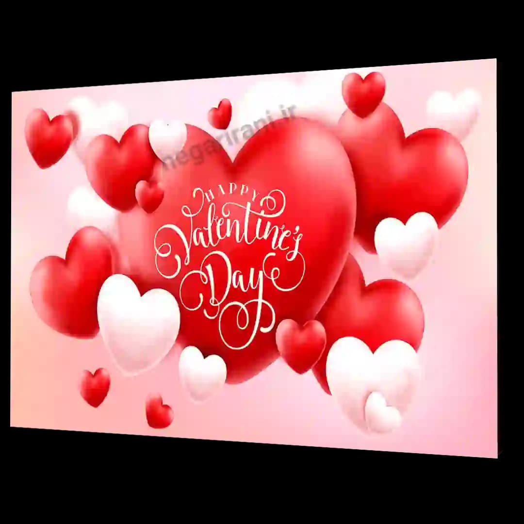 تابلو شاسی HAPPY Valentines Day مدل AH18