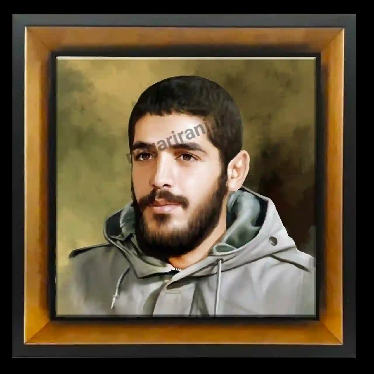 تابلو کاشی شهید ابراهیم هادی مدل 2Z10