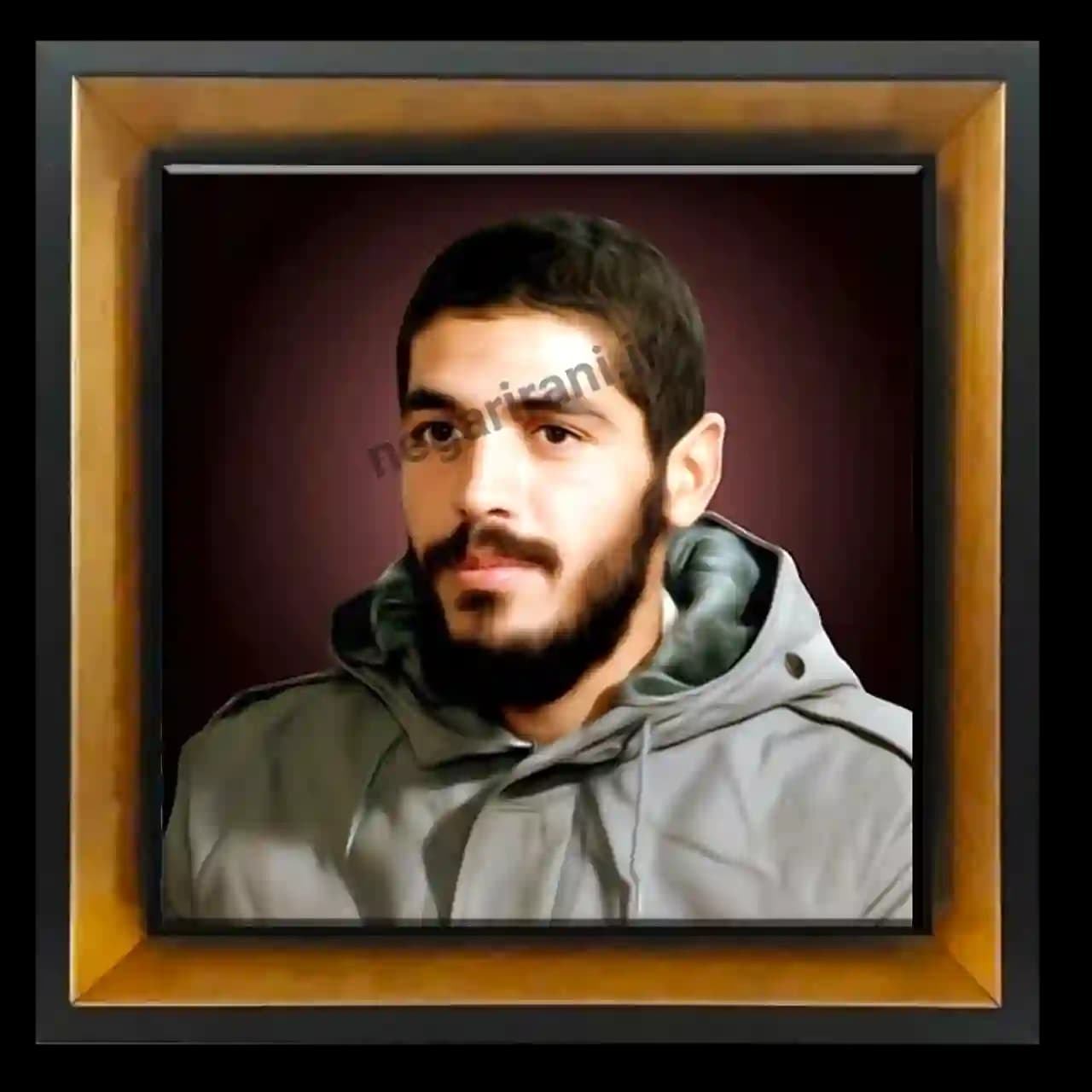 تابلو کاشی شهید ابراهیم هادی مدل 2Z8