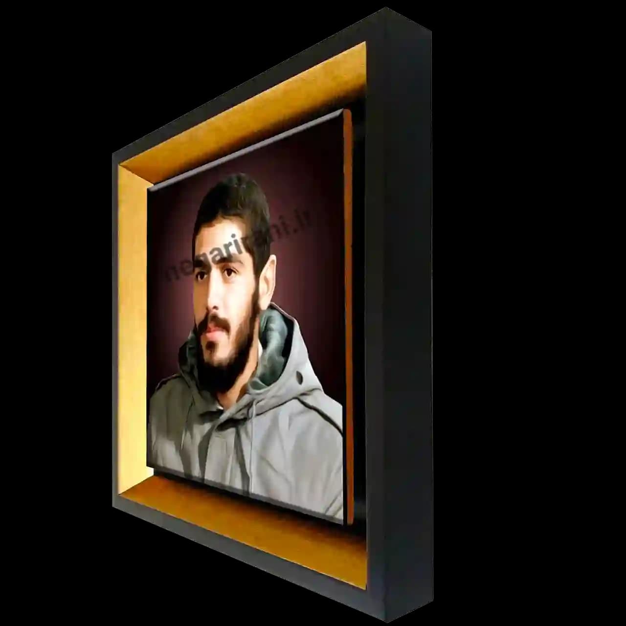 تابلو کاشی شهید ابراهیم هادی مدل 2Z8 — تصویر ۲