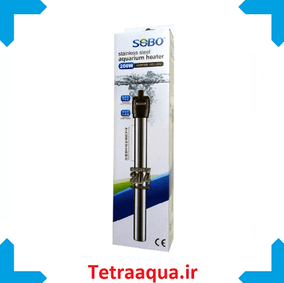 بخاری آکواریوم استیل سوبو Sobo HC-200W