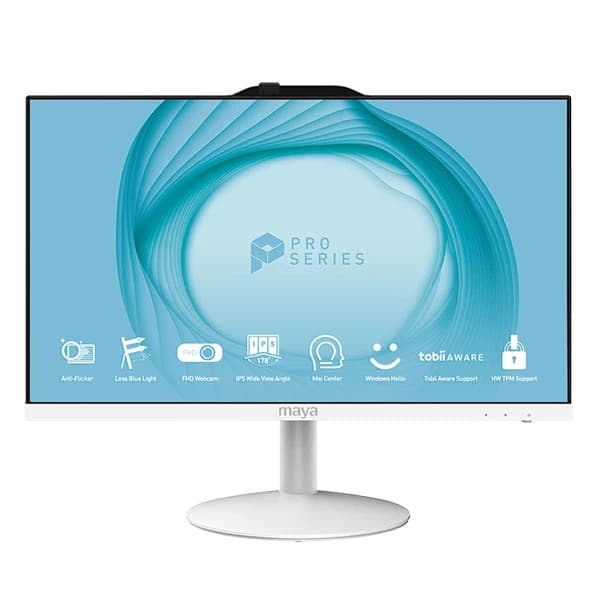 کامپیوتر All In One مایا 23.8 اینچی مدل MA24D 12M پردازنده Core i3 رم 8GB حافظه 500GB SSD گرافیک INTEL — تصویر ۳