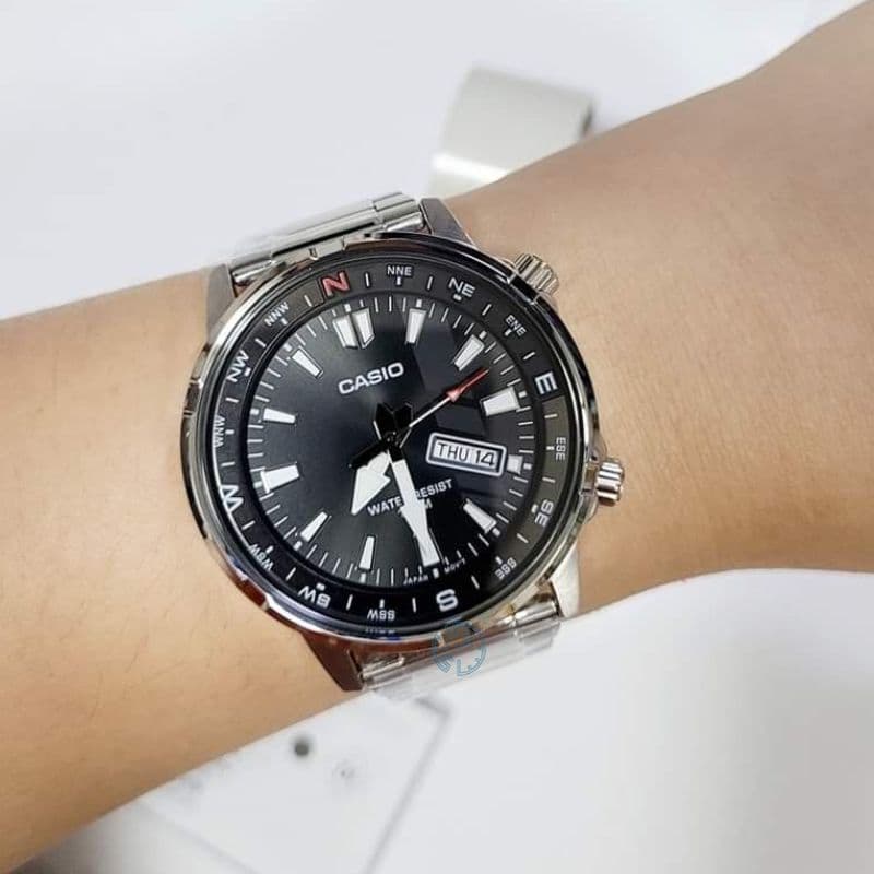 ساعت مردانه کاسیو مدل CASIO MTD-130D-1A4VDF — تصویر ۳