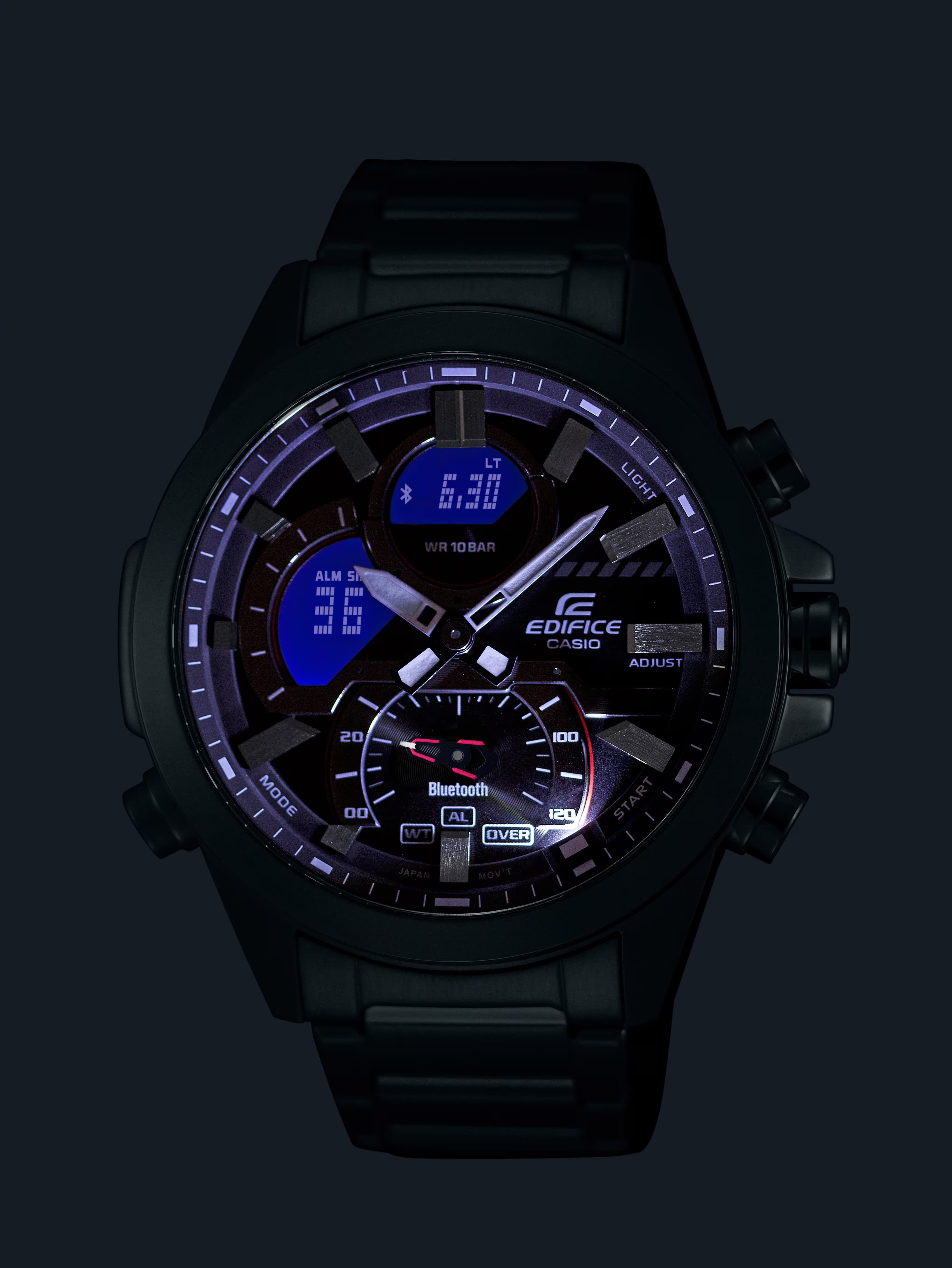 ساعت مردانه کاسیو ادیفیس مدل CASIO ECB-30P-1ADF — تصویر ۷