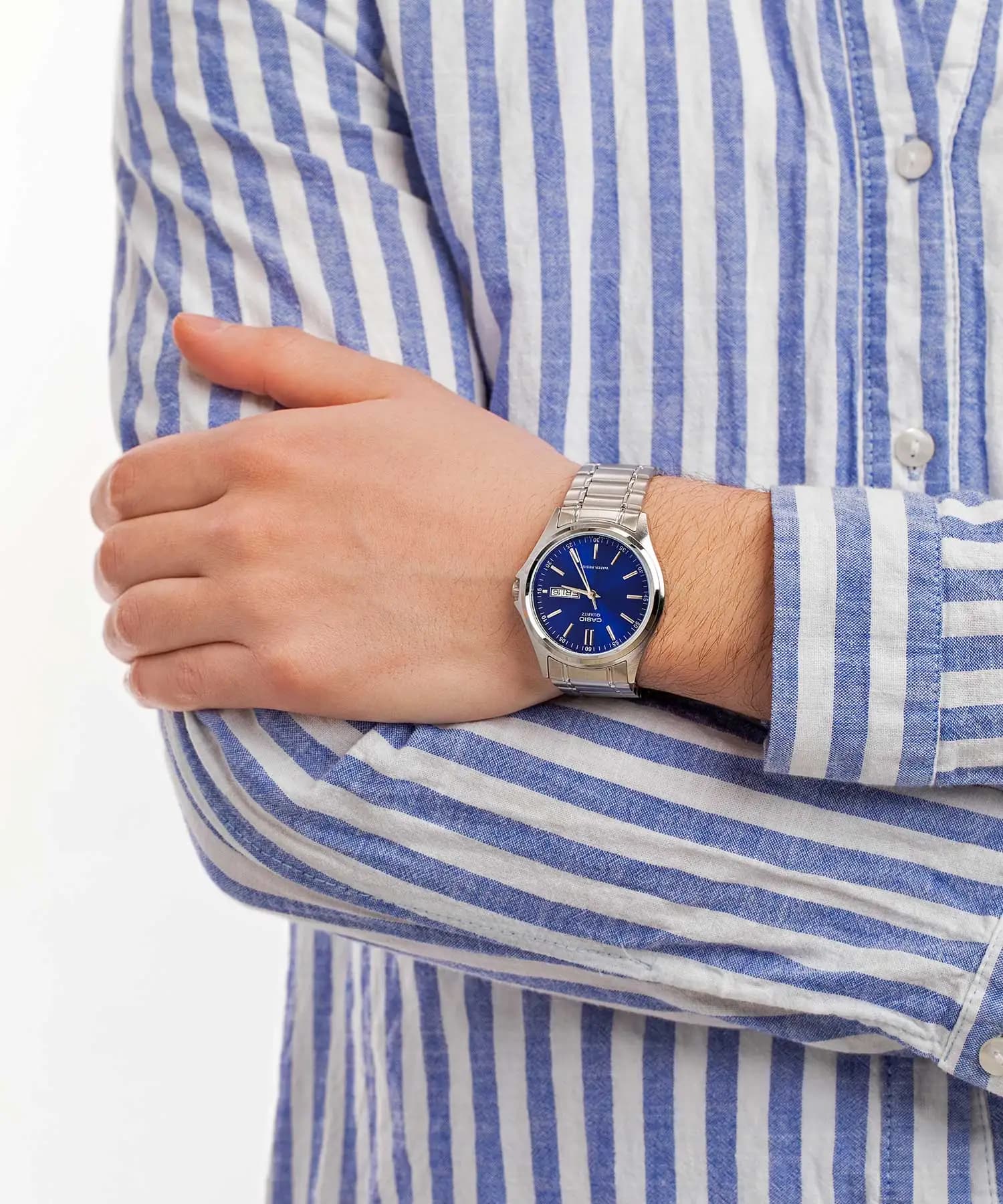 ساعت مردانه کاسیو مدل CASIO MTP-1239D-2ADF — تصویر ۱۲
