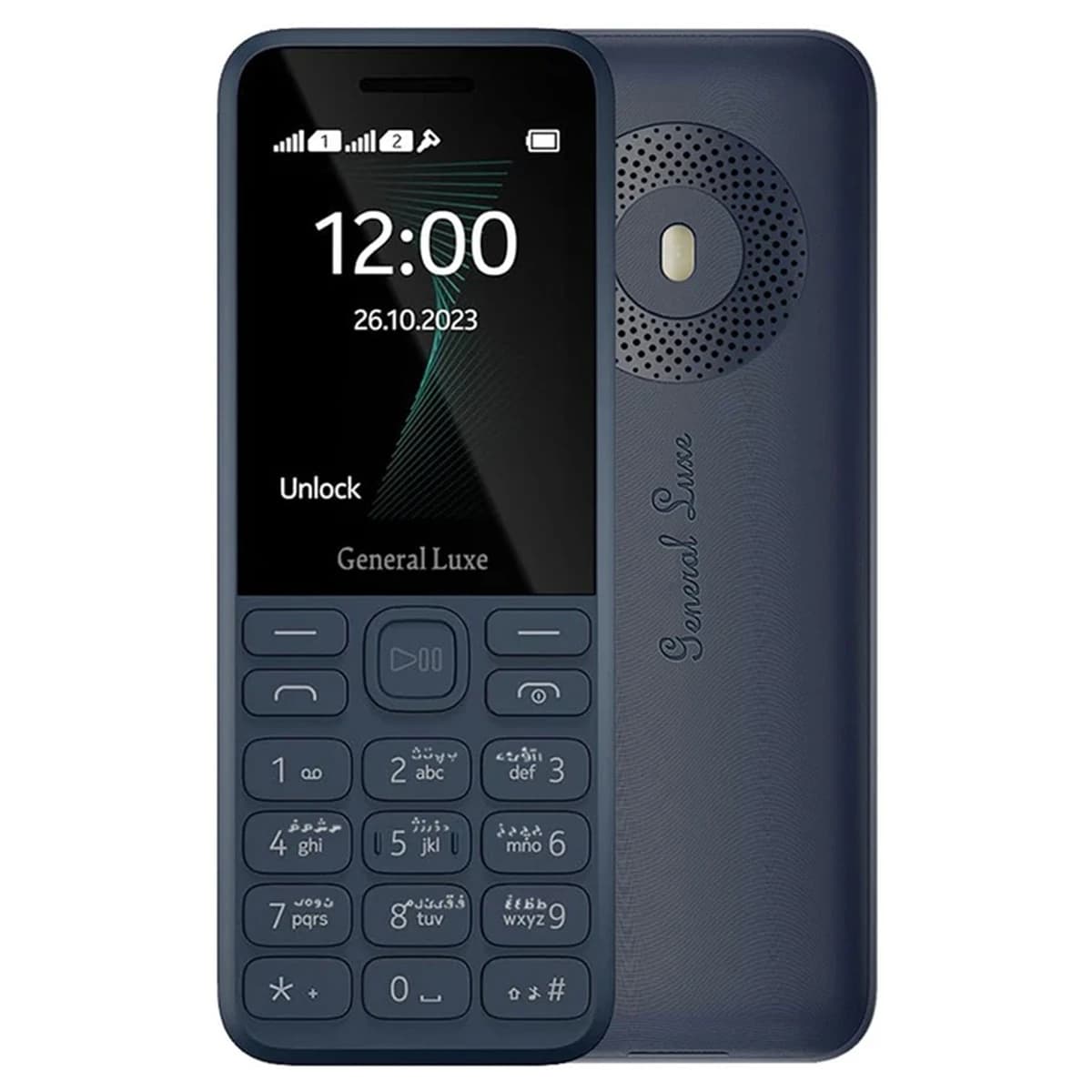 جنرال لوکس مدل 130 دو سيم کارت ظرفیت 4 مگابایت 4MB دوربین ۲.۴MP