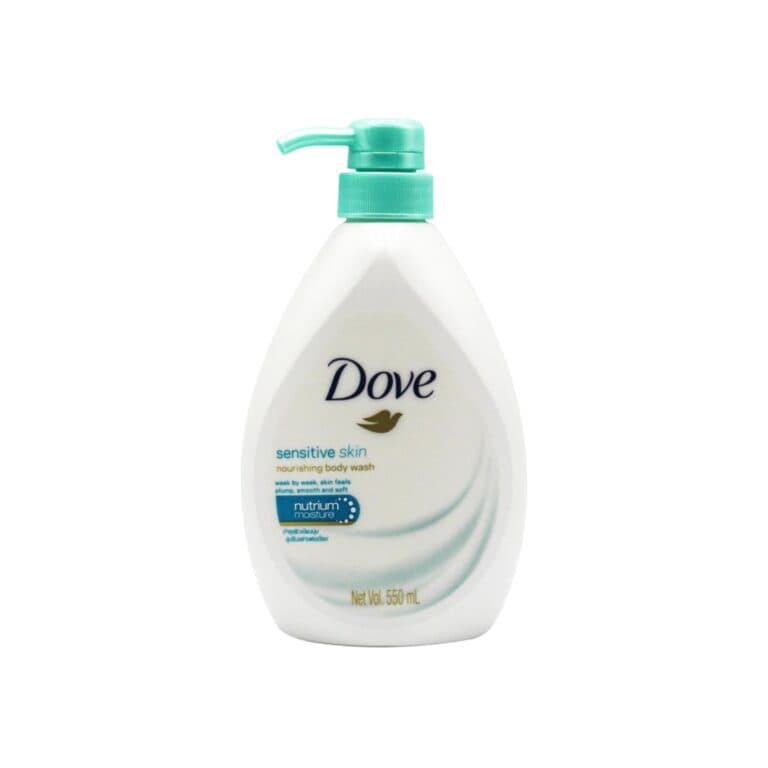 شامپو بدن داو Dove مدل پوست حساس sensitive skin حجم 550میل اورجینال