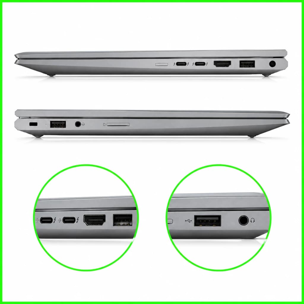 لپ تاپ اچ پی ZBook Firefly 14 G7 استوک – پردازنده Core i7 10510U – رم 8 گیگابایت – حافظه 512GB SSD – گرافیک Intel UHD — تصویر ۲