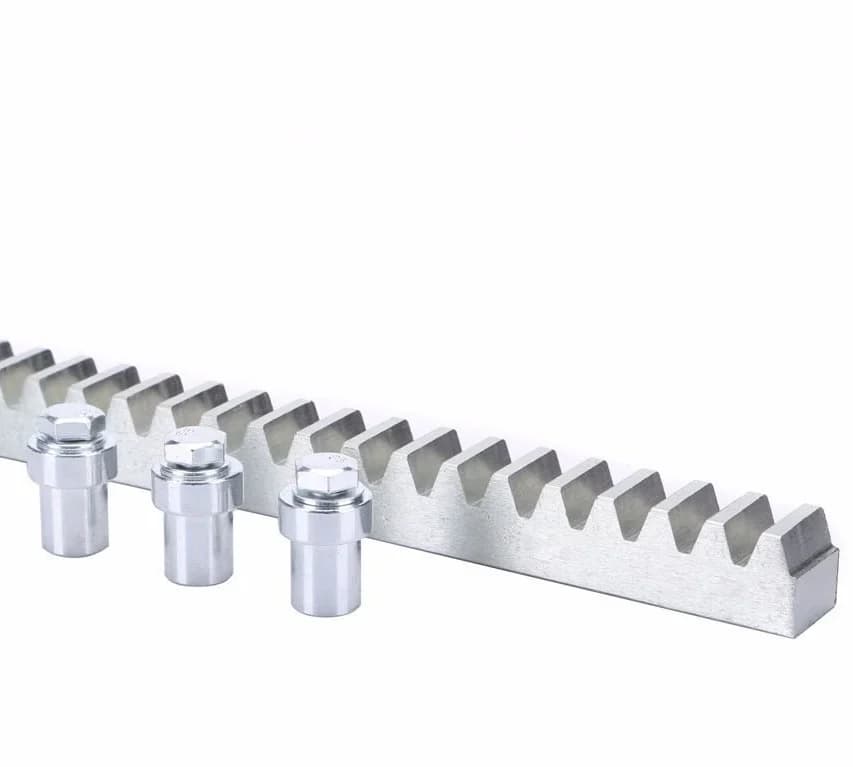 دنده شانه ای فولادی درب کشویی ضخامت 2*2 سانت (1 متری) مودول 4
