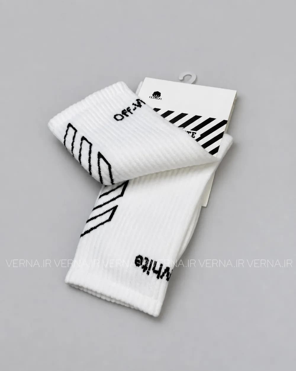 جوراب ساقدار OFF-WHITE — تصویر ۲