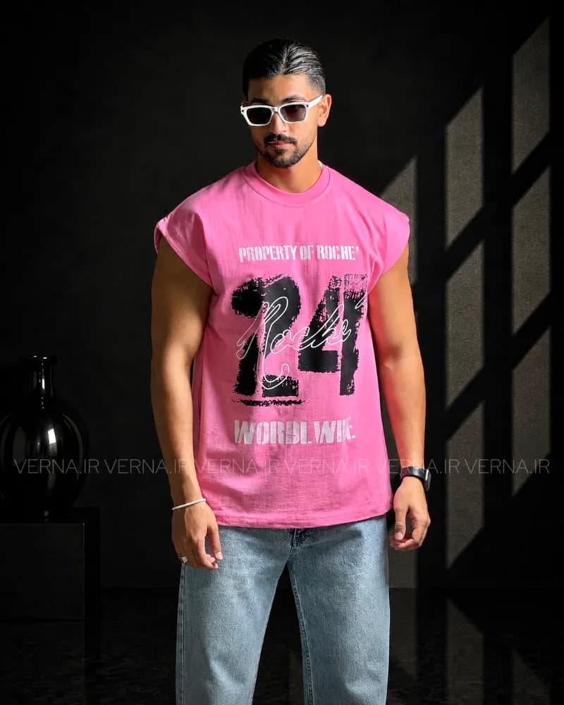 وست مردانه تک سایز WORLD WIDE — تصویر ۲