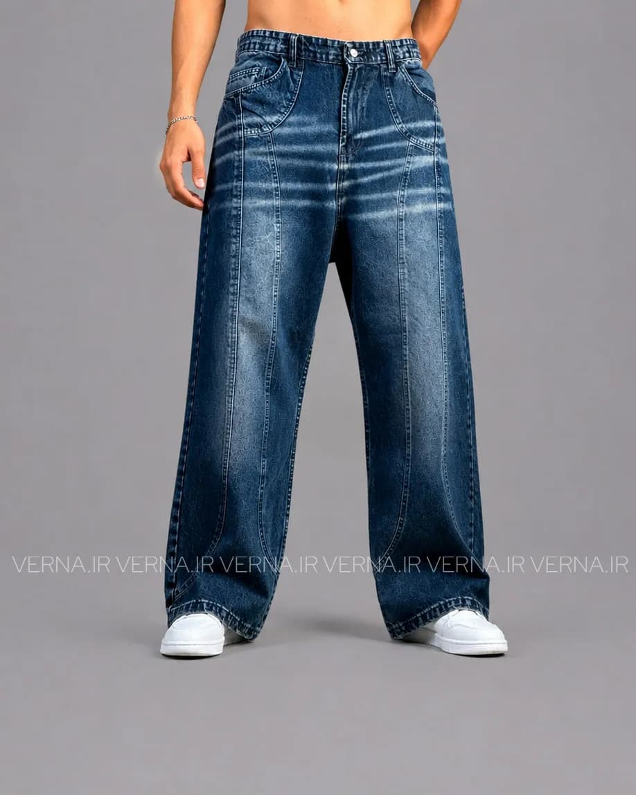 شلوار بگ جین مردانه تیکه خور RAG&BONE