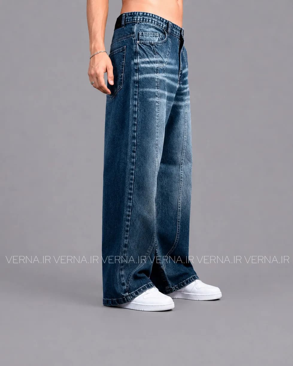 شلوار بگ جین مردانه تیکه خور RAG&BONE — تصویر ۳