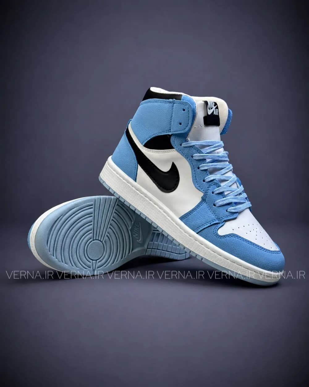 کتوني ساق دار مردانه دورنگ NIKE AIR