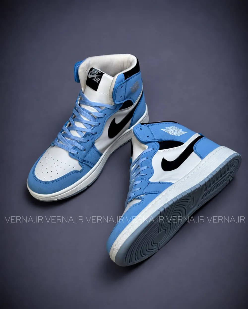 کتوني ساق دار مردانه دورنگ NIKE AIR — تصویر ۷