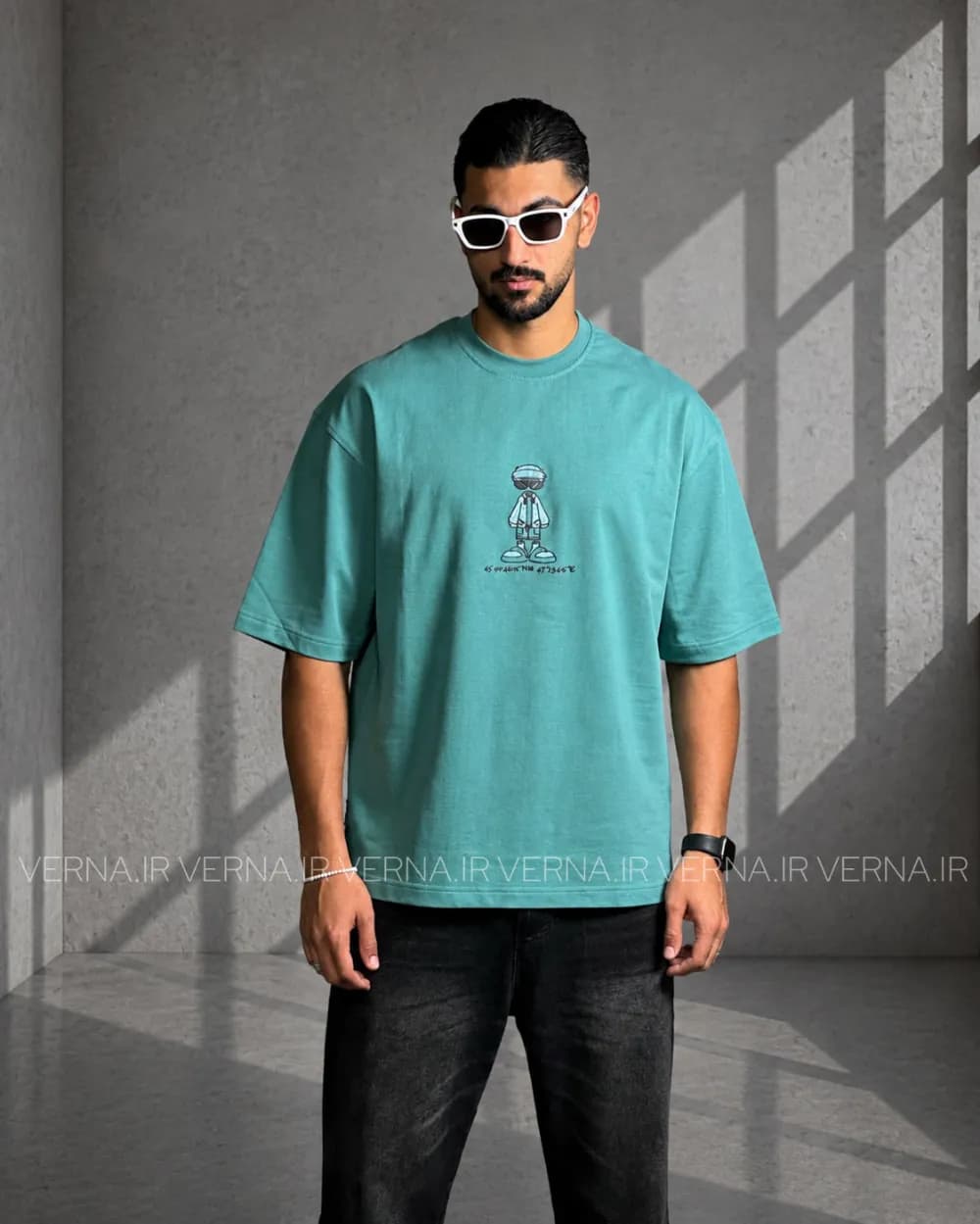 تيشرت مردانه چاپ برجسته BOY LOC