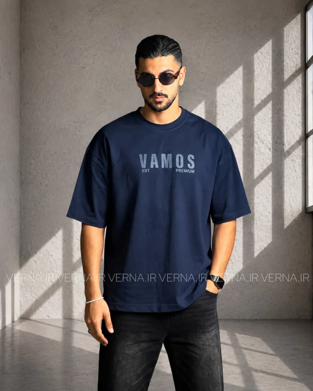 تيشرت مردانه دونخ VAMOS