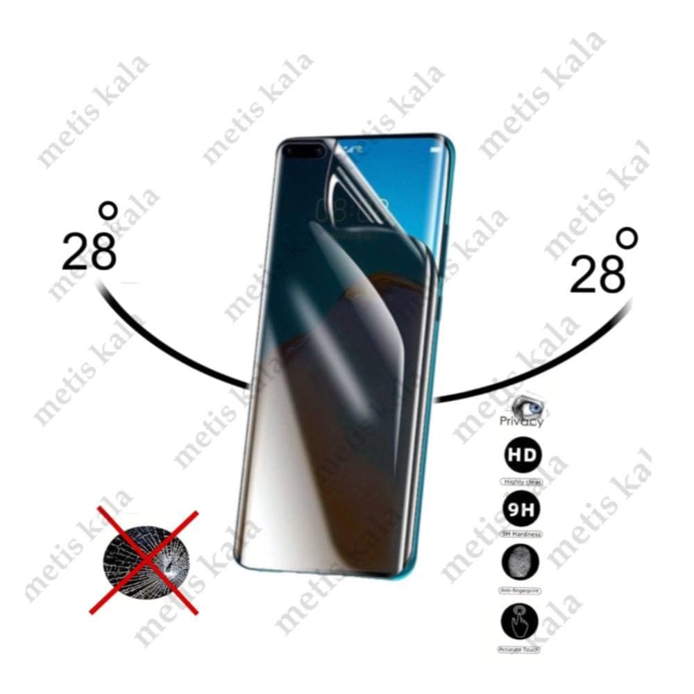 گلس پرایوسی Oppo K1 مدل نانو هیدروژل — تصویر ۴