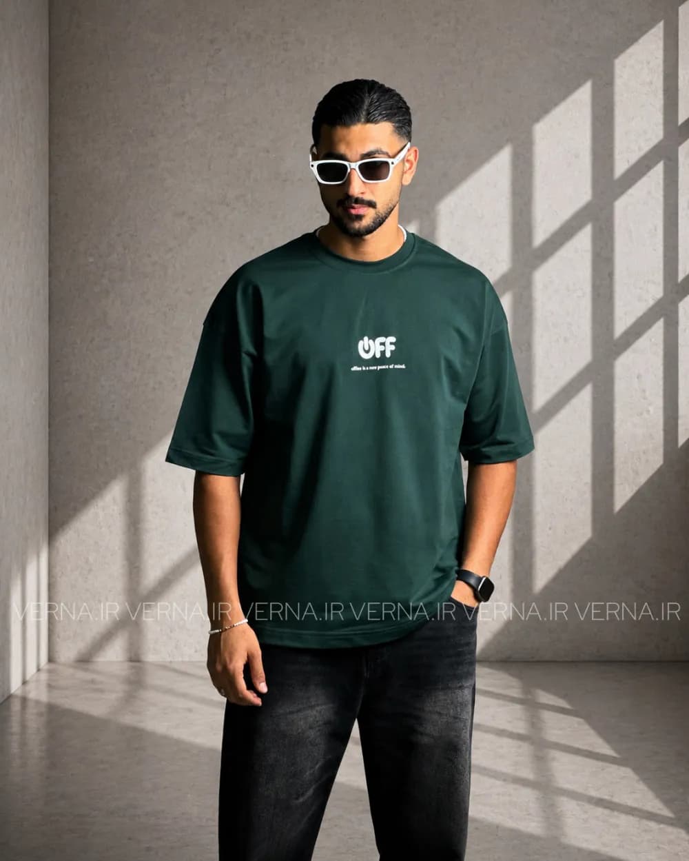 تیشرت مردانه تک سایز دونخ OFF
