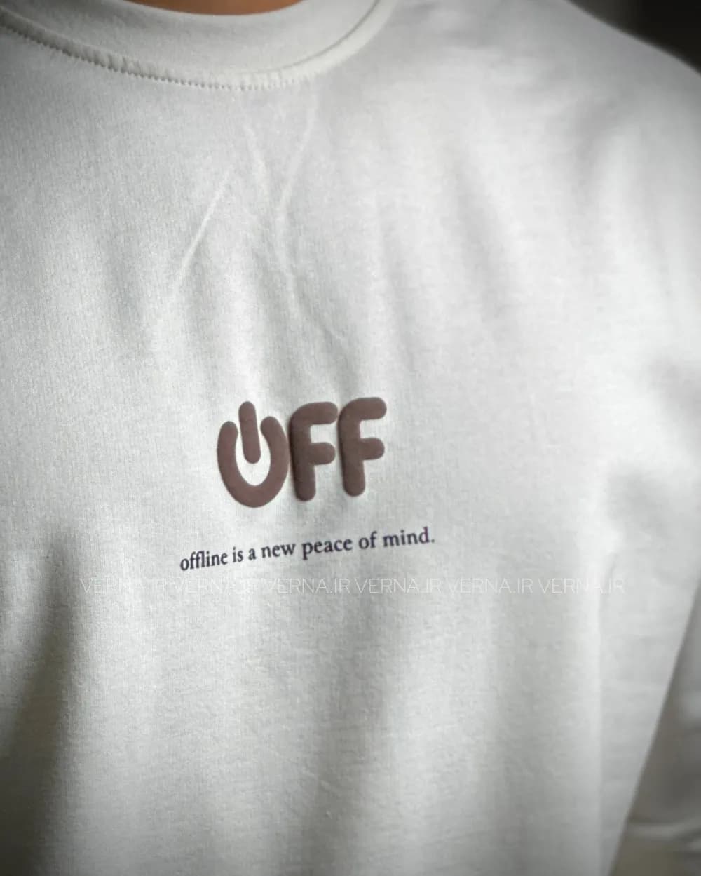 تیشرت مردانه تک سایز دونخ OFF — تصویر ۵