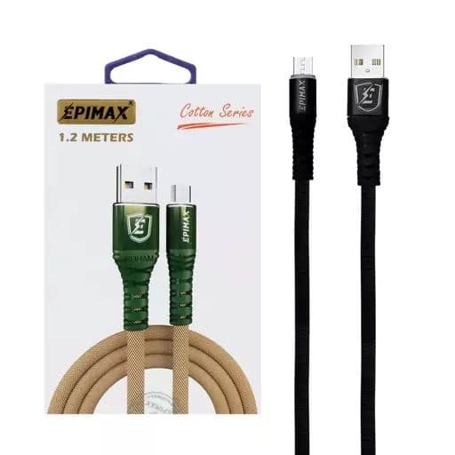 کابل شارژ فست اندروید Epimax مدل EC-01 مشکی کد b142