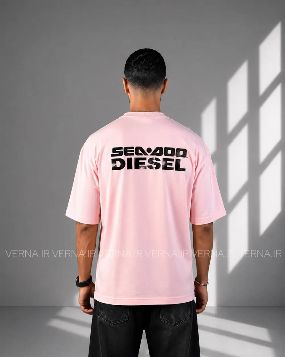تیشرت مردانه چاپ برجسته DIESEL — تصویر ۵
