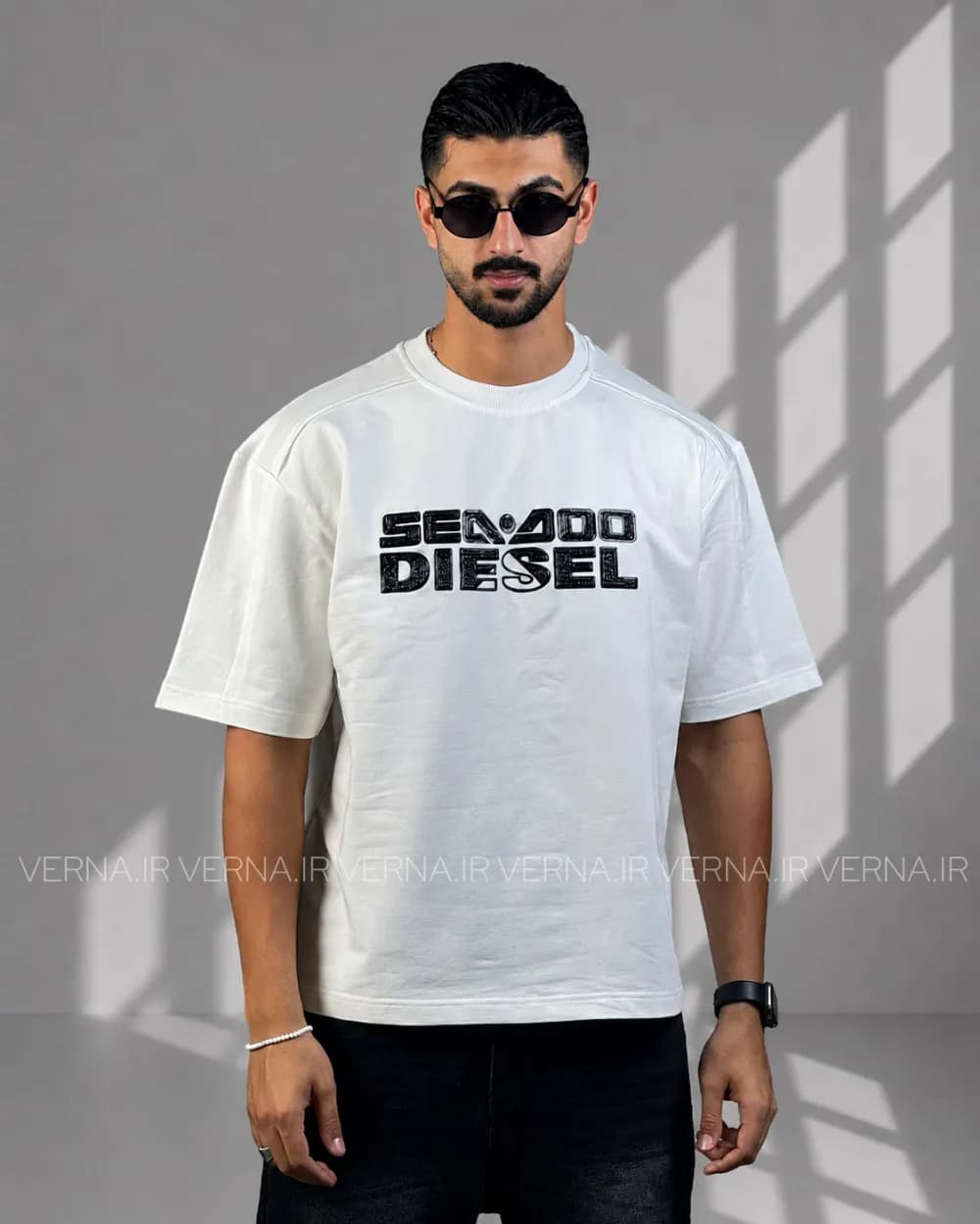 تیشرت مردانه چاپ برجسته DIESEL