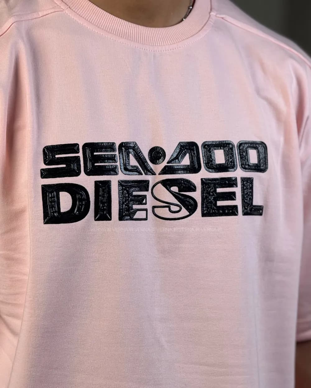 تیشرت مردانه چاپ برجسته DIESEL — تصویر ۶