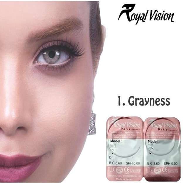 لنز رنگی رویال ویژن Royal Vision Daily Lens 1 Ocre
