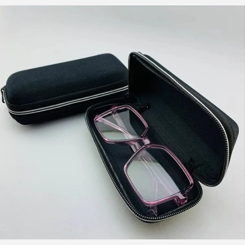 کاور عینک جعبه عینک به همراه دستمال کد B18064