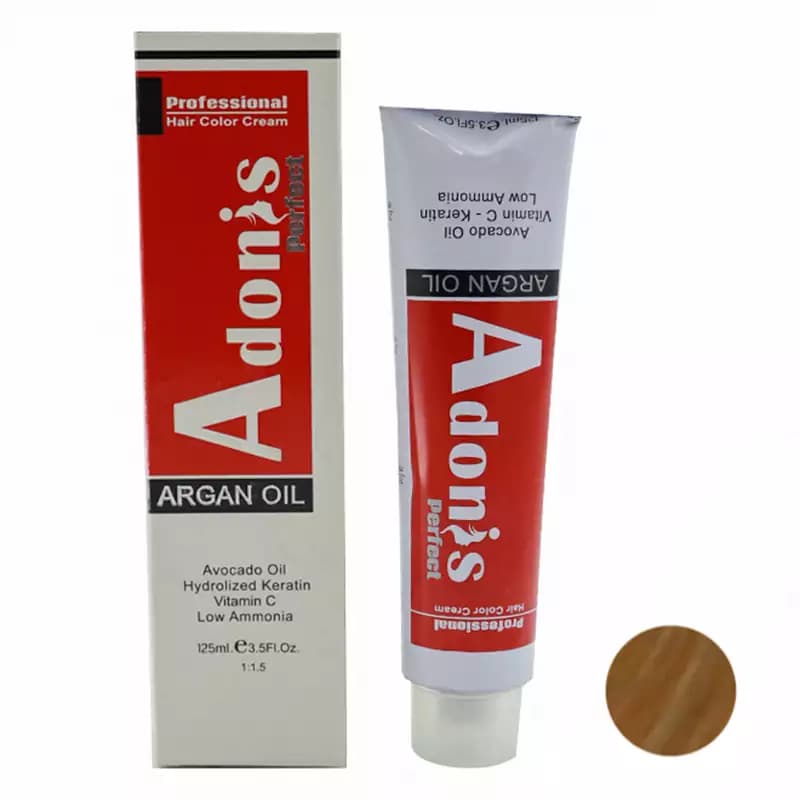 رنگ مو شماره 8.341 عسلی سرد آدونیس پرفکت حجم 125 میلی لیتر