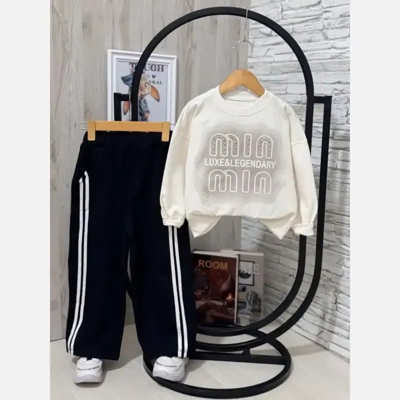بلوز شلوار دخترانه دورس دو نخ پنبه و شلوار گلکسی سایز 45 تا 65 — تصویر ۵