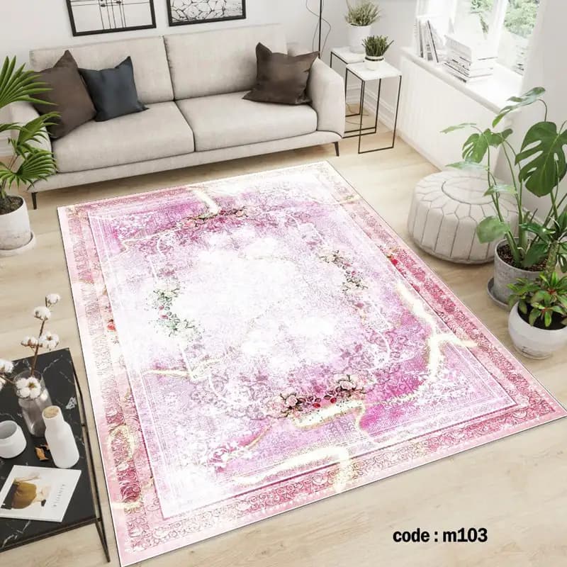 روفرشی مخملی کشدار کد FAM-m 103