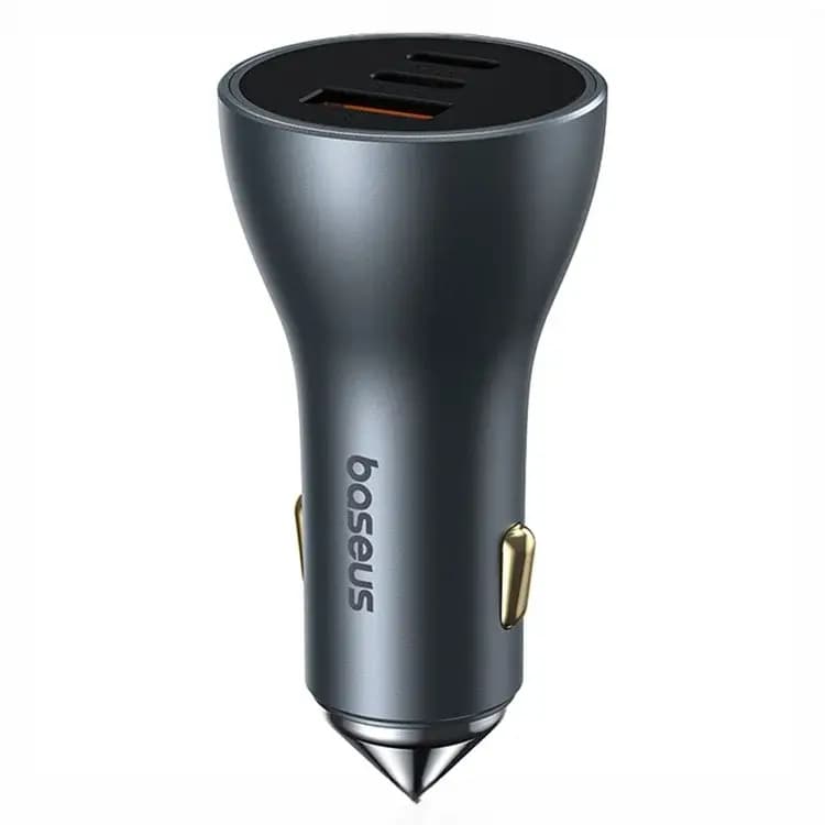 شارژر فندکی 65 وات 3 پورت بیسوس CCJDZ65-UCC — تصویر ۸