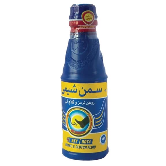 روغن ترمز خودرو آبی سمن شیمی مدل Dot 4 آتی حجم 250 میلی‌ لیتر