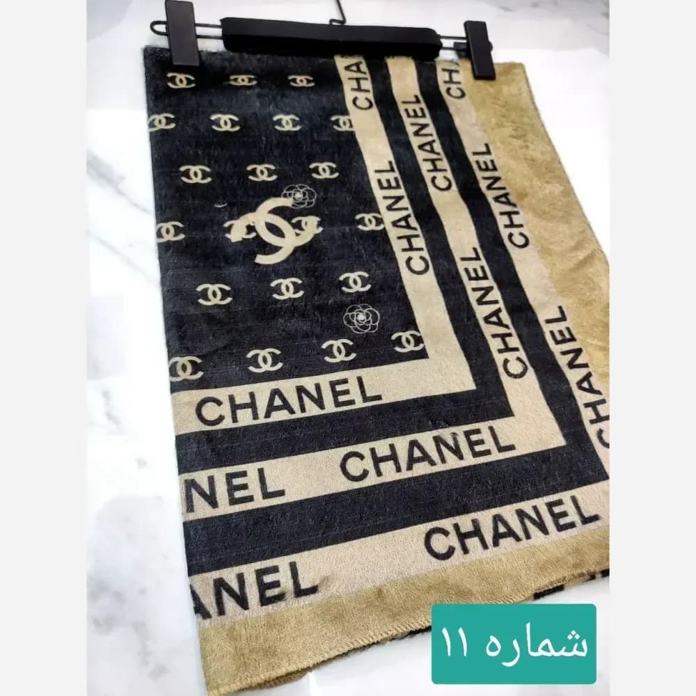 شال اسپرت نخ پنبه قواره بلند زنانه — تصویر ۶