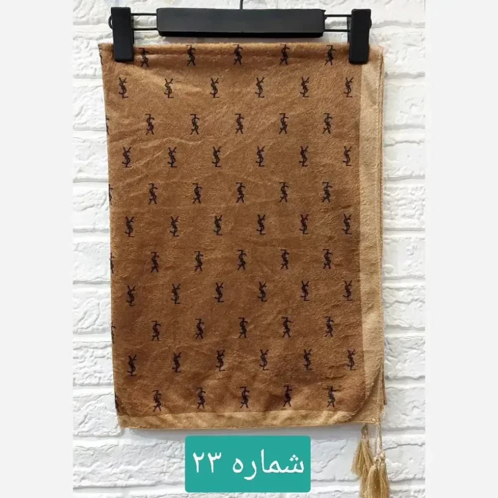 شال اسپرت نخ پنبه قواره بلند زنانه — تصویر ۴