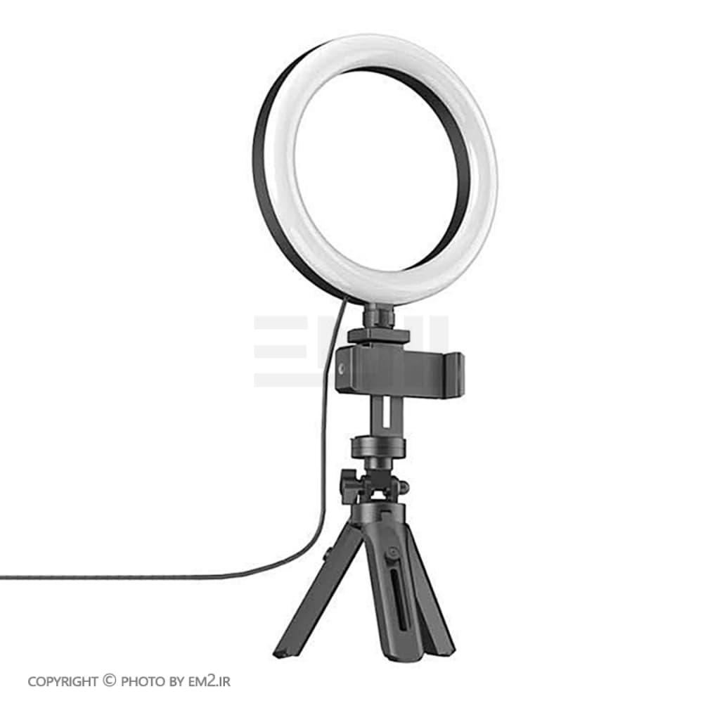 رینگ لایت مدل K320 همراه با پایه — تصویر ۲