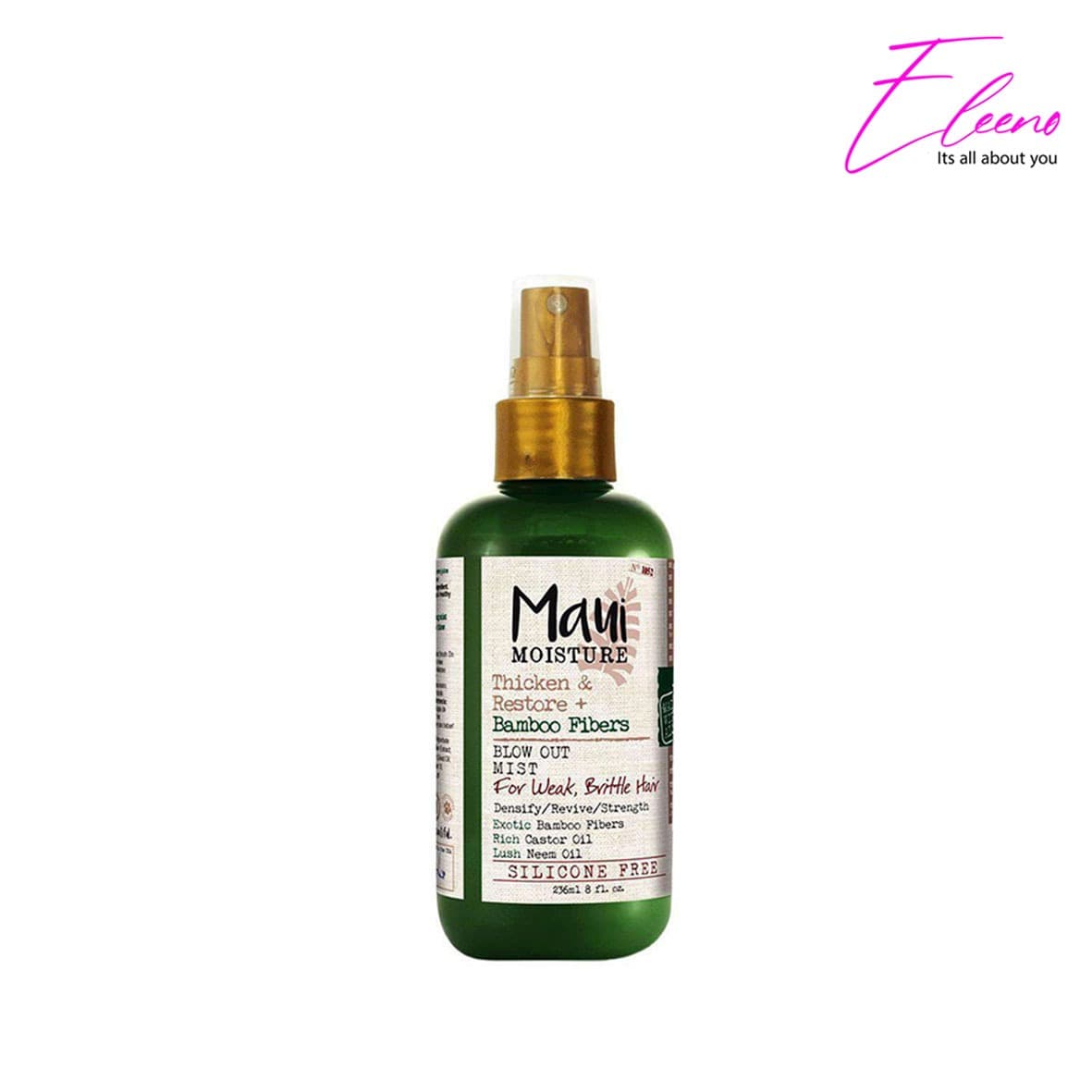 اسپری مو ضد ریزش مائویی بازسازی مو Maui Bamboo Fibers — تصویر ۲
