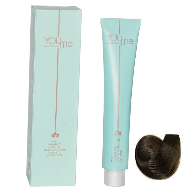 رنگ مو سری زیتونی 7M حجم 100 میل یومی – Youme (تاریخ جدید)