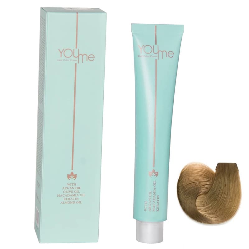 رنگ مو سری طبیعی 8/0 حجم 100 میل یومی – Youme (تاریخ جدید)