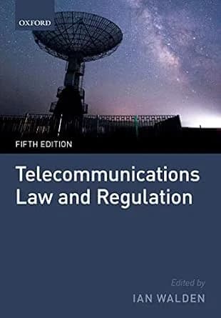 و دانلود نسخه کامل کتاب زبان اصلی Telecommunications Law and Regulation | دانلود کتاب خارجی