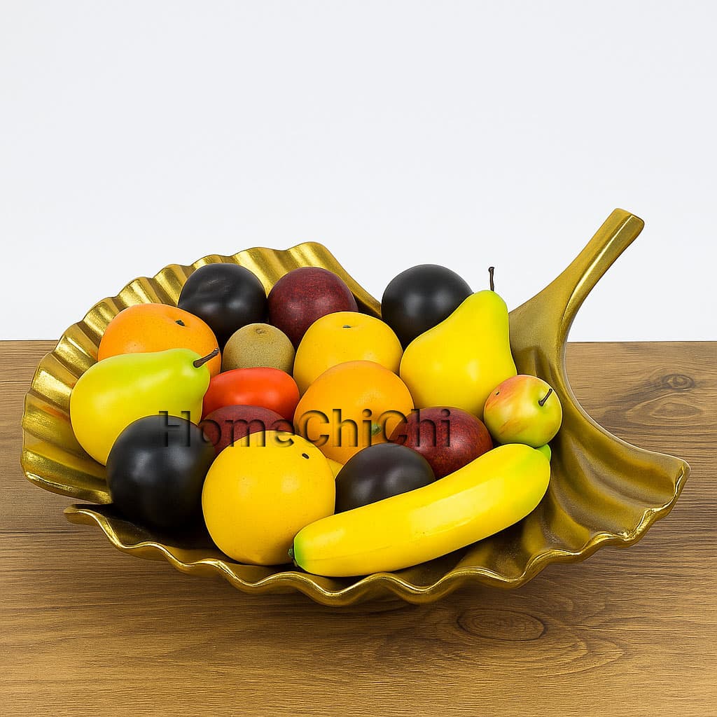 میوه‌ خوری آلومینیومی صدف طلایی — تصویر ۳